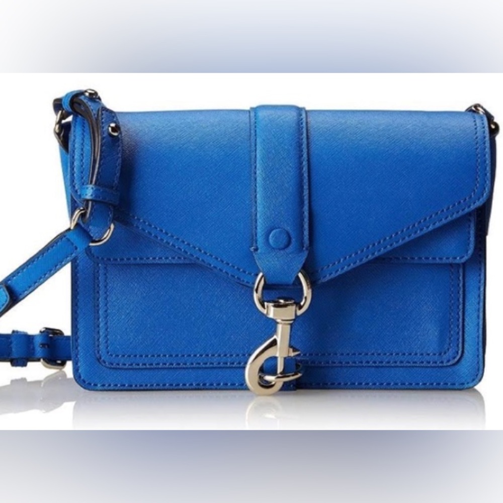 Rebecca Minkoff Hudson Moto Mini NWT - Saffiano Leather - Picture 1 of 6